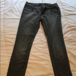 Grey skinny jeans